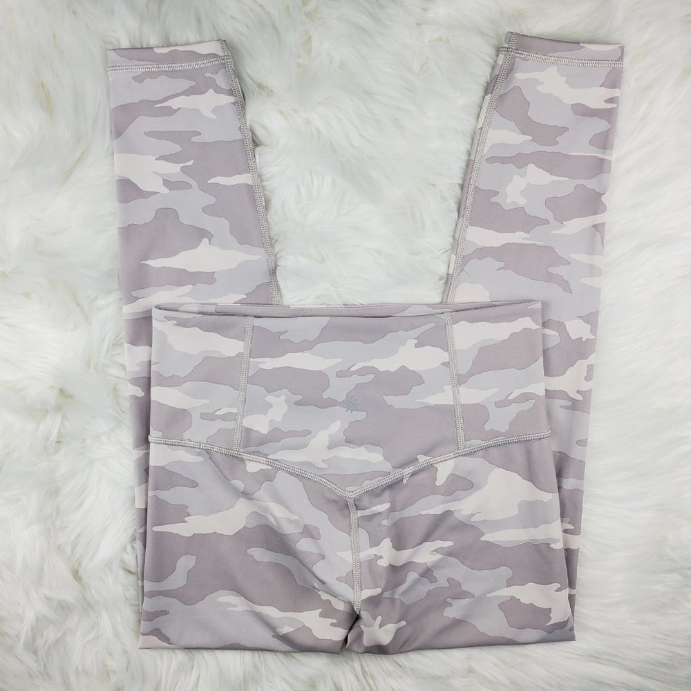 NWOT Athleta White Camo Elation 7/8 Leggings - Picture 6 of 8